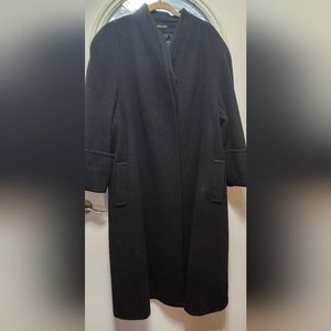 Womens full length wool coat beautiful size 24w Made in USA
